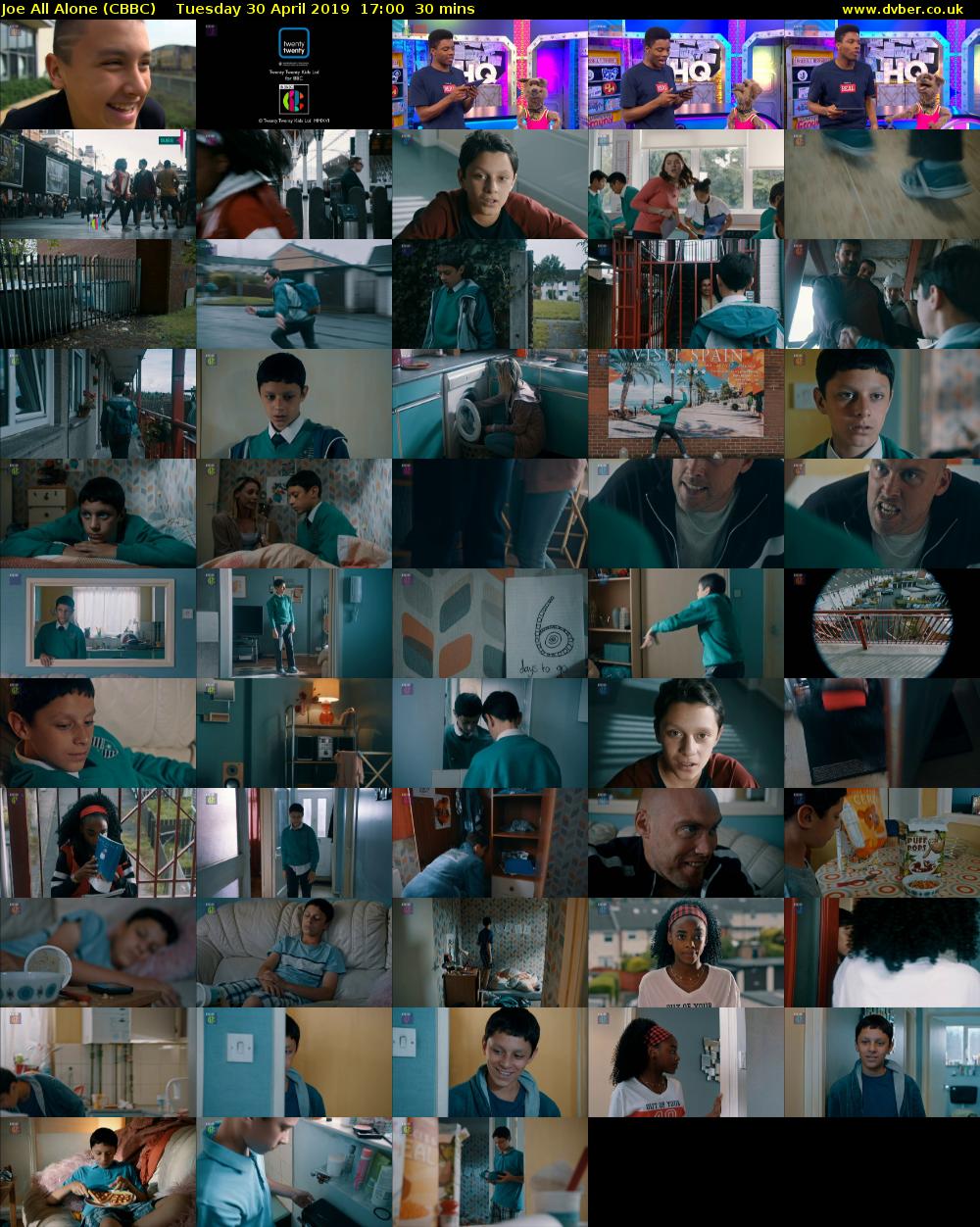 Joe All Alone (CBBC) Tuesday 30 April 2019 17:00 - 17:30