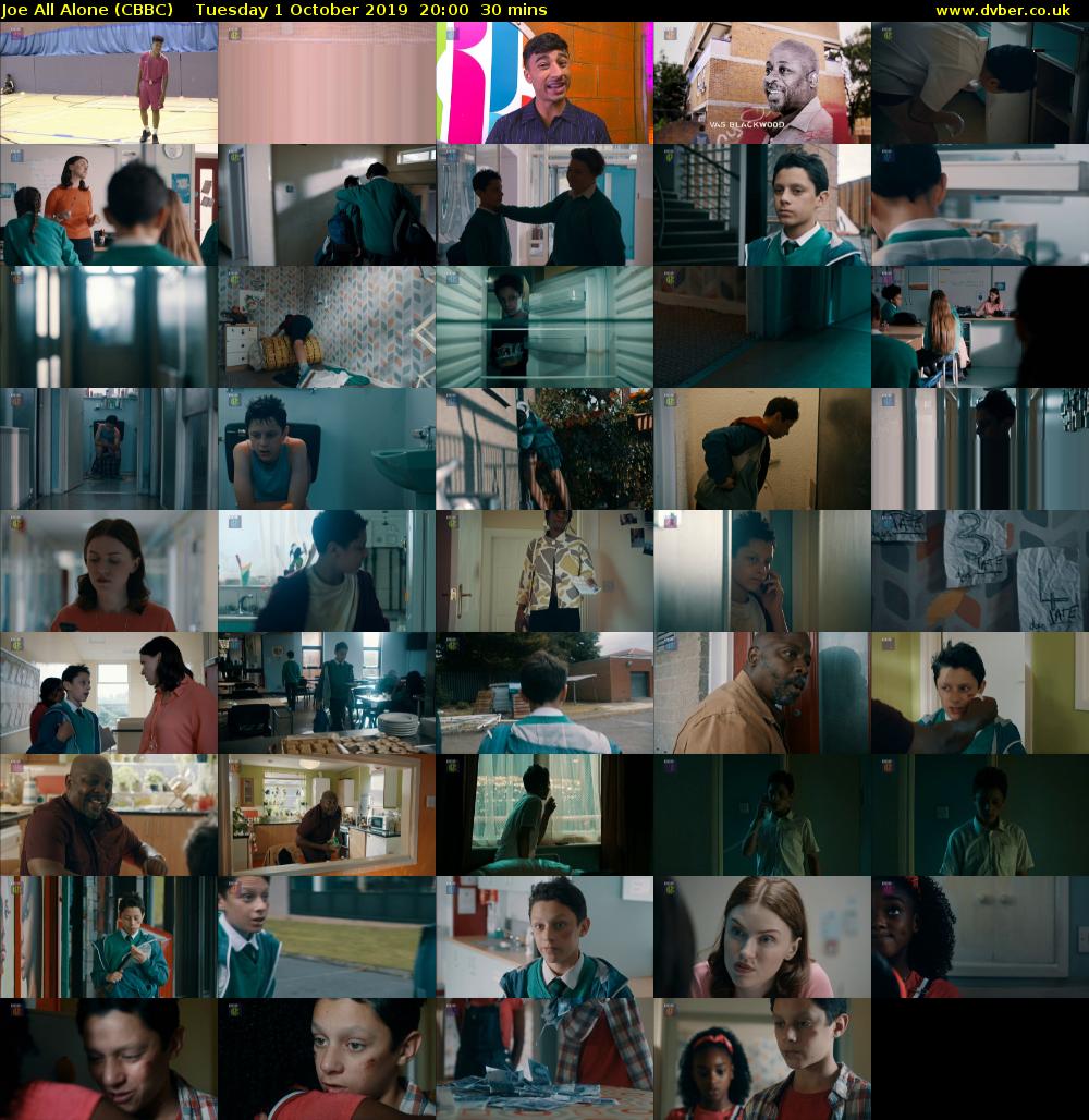 Joe All Alone (CBBC) Tuesday 1 October 2019 20:00 - 20:30