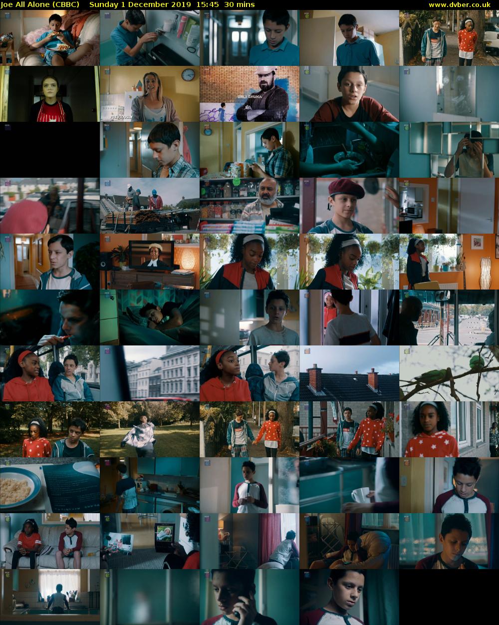 Joe All Alone (CBBC) Sunday 1 December 2019 15:45 - 16:15