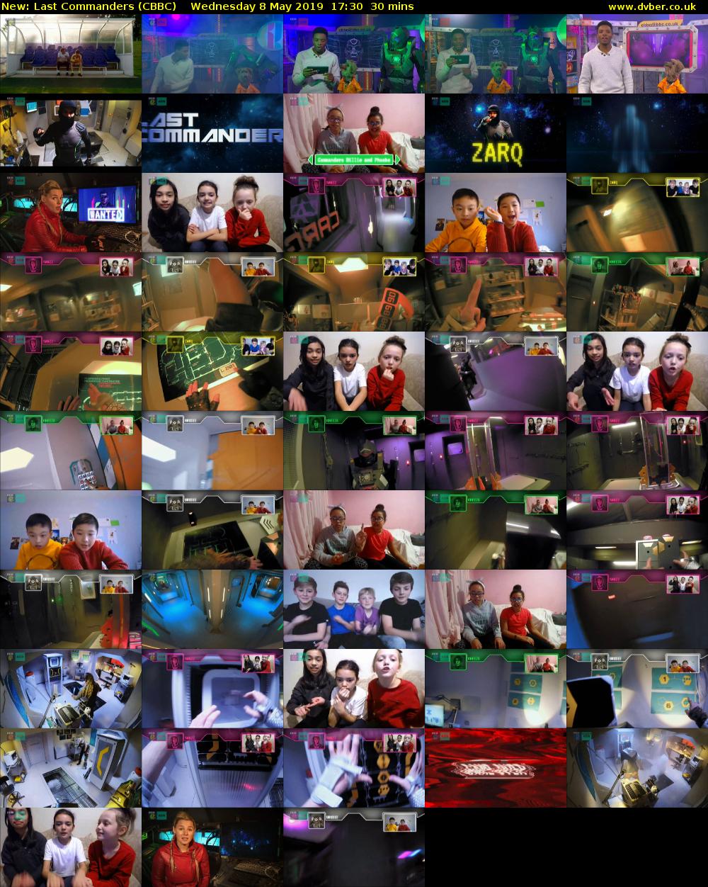 Last Commanders (CBBC) Wednesday 8 May 2019 17:30 - 18:00
