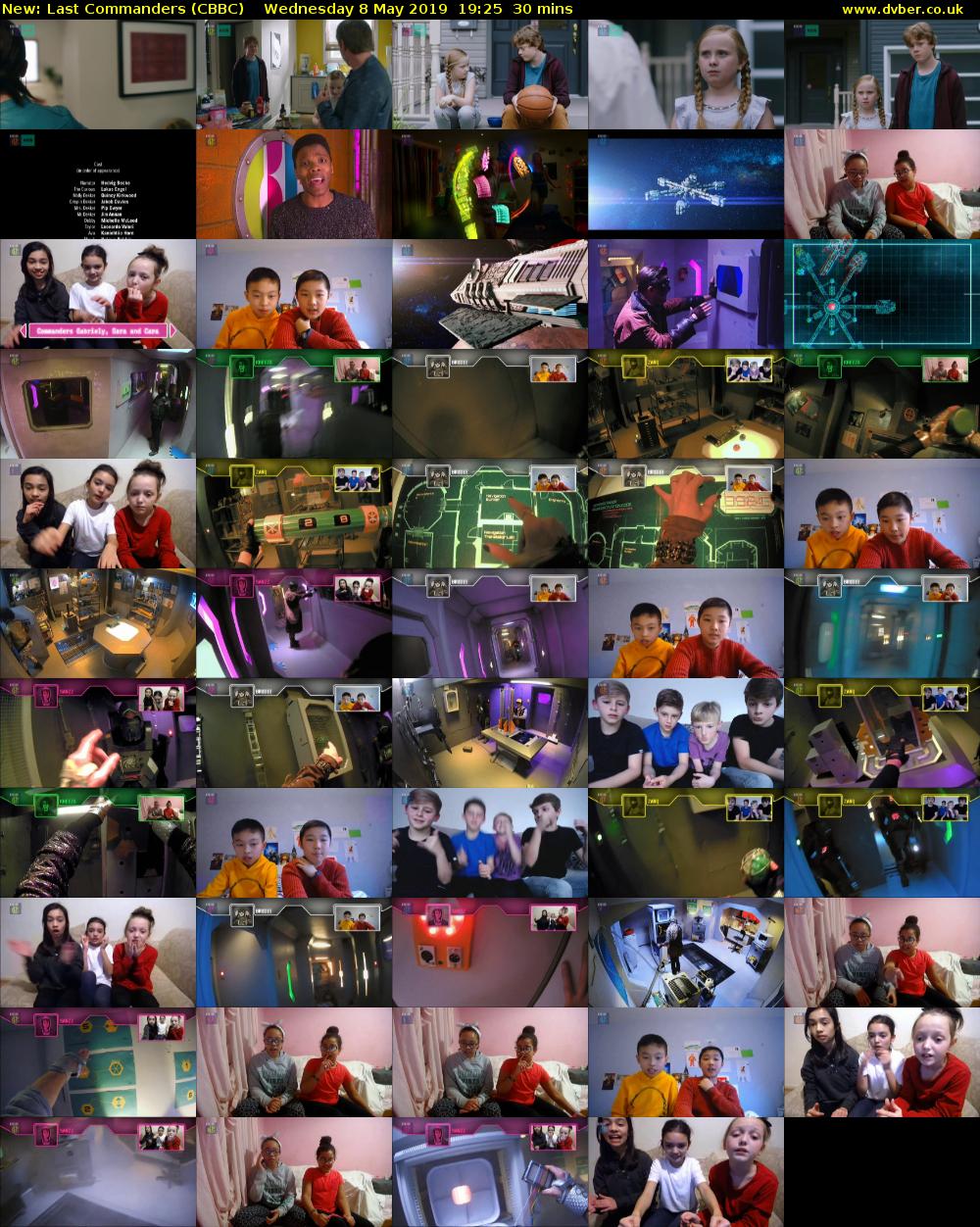 Last Commanders (CBBC) Wednesday 8 May 2019 19:25 - 19:55