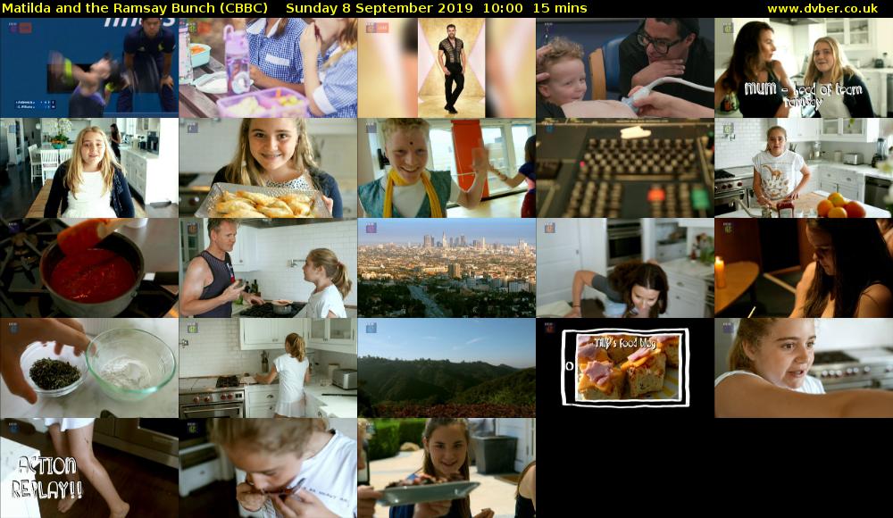 Matilda and the Ramsay Bunch (CBBC) Sunday 8 September 2019 10:00 - 10:15