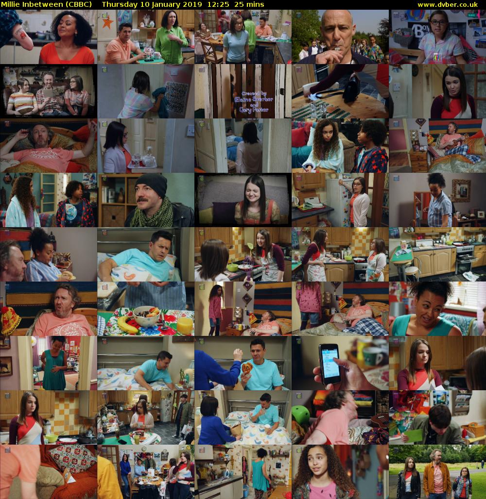 Millie Inbetween (CBBC) Thursday 10 January 2019 12:25 - 12:50