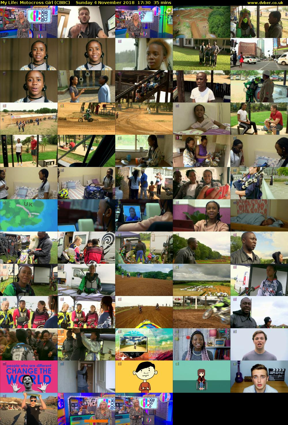 My Life: Motocross Girl (CBBC) Sunday 4 November 2018 17:30 - 18:05