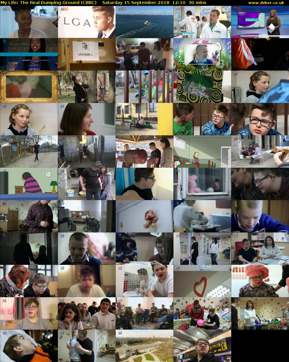 My Life: The Real Dumping Ground (CBBC) Saturday 15 September 2018 12:10 - 12:40