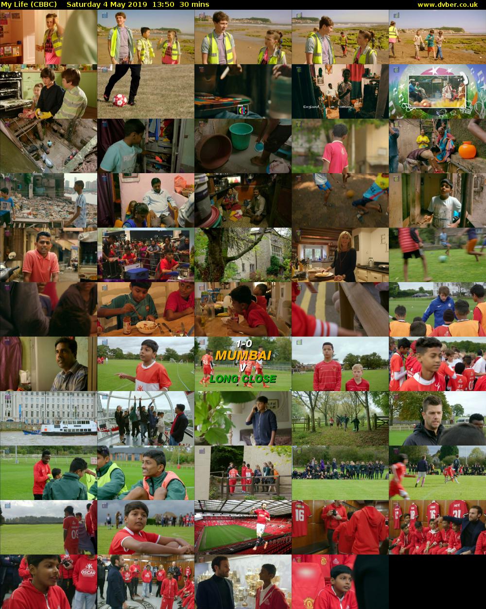 My Life (CBBC) Saturday 4 May 2019 13:50 - 14:20
