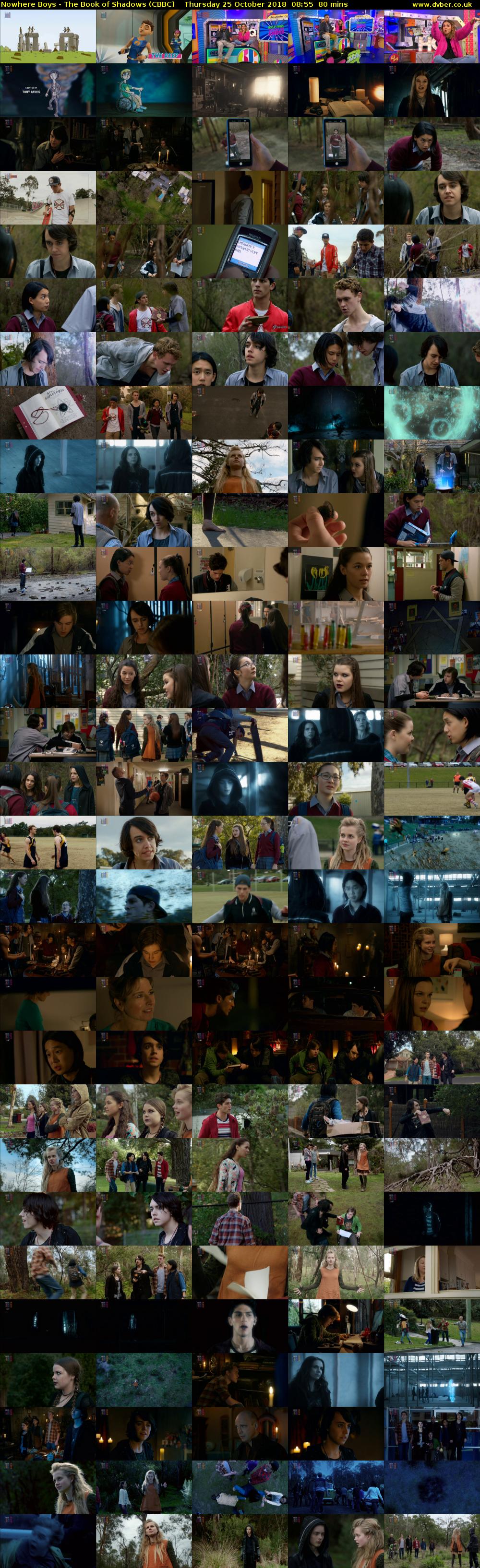 Nowhere Boys - The Book of Shadows (CBBC) Thursday 25 October 2018 08:55 - 10:15