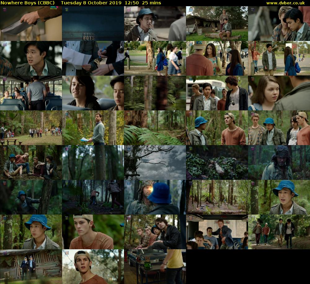 Nowhere Boys (CBBC) Tuesday 8 October 2019 12:50 - 13:15