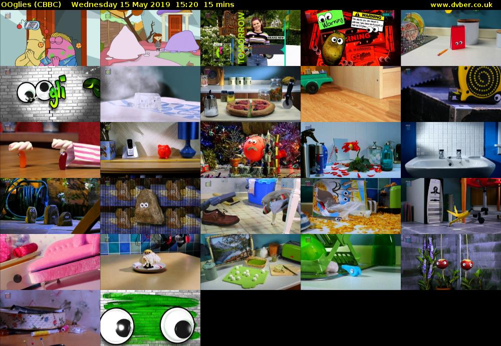 OOglies (CBBC) Wednesday 15 May 2019 15:20 - 15:35