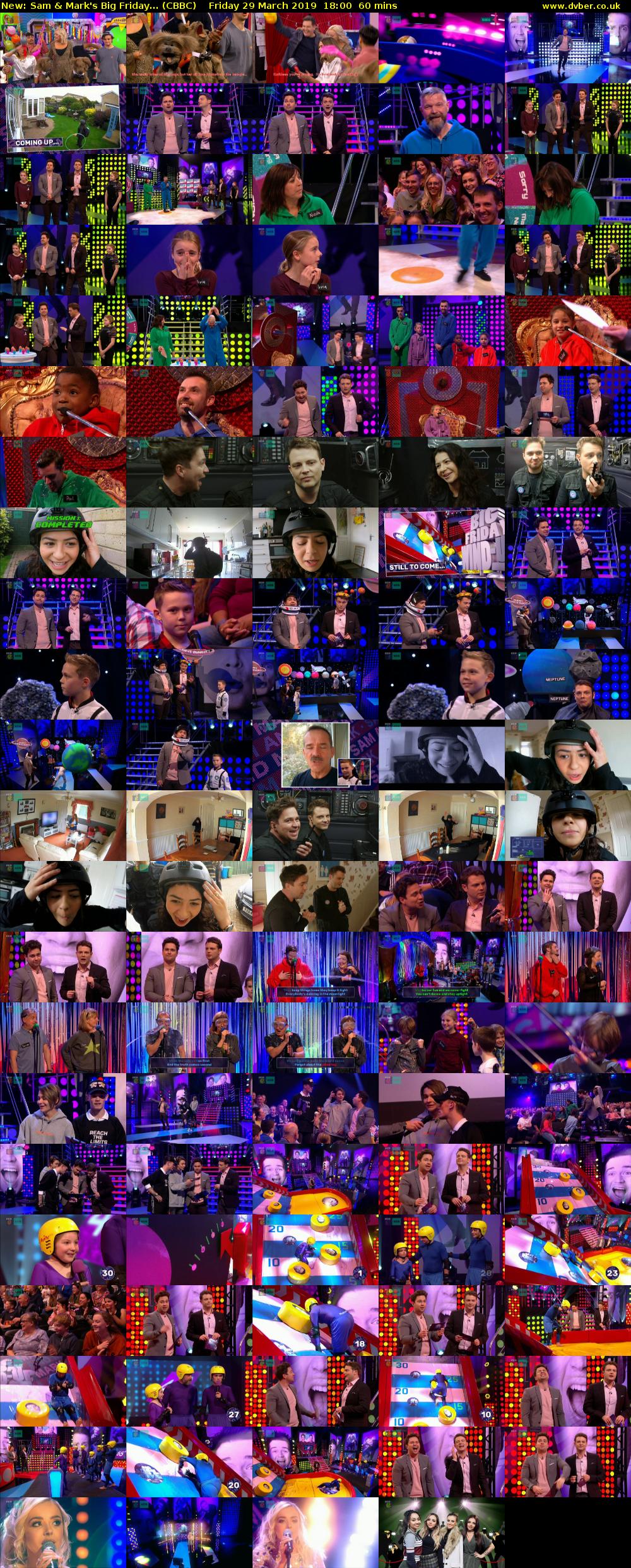 Sam & Mark's Big Friday... (CBBC) Friday 29 March 2019 18:00 - 19:00