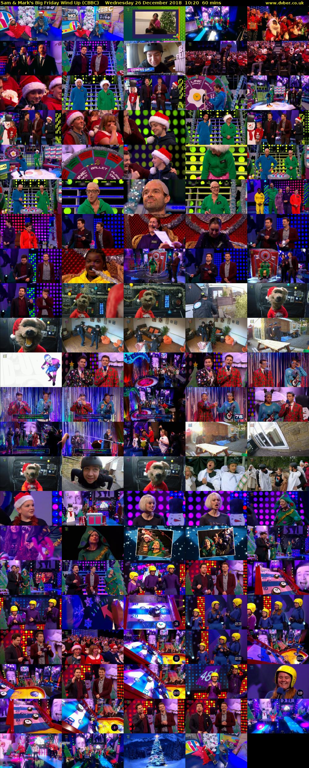 Sam & Mark's Big Friday Wind Up (CBBC) Wednesday 26 December 2018 10:20 - 11:20