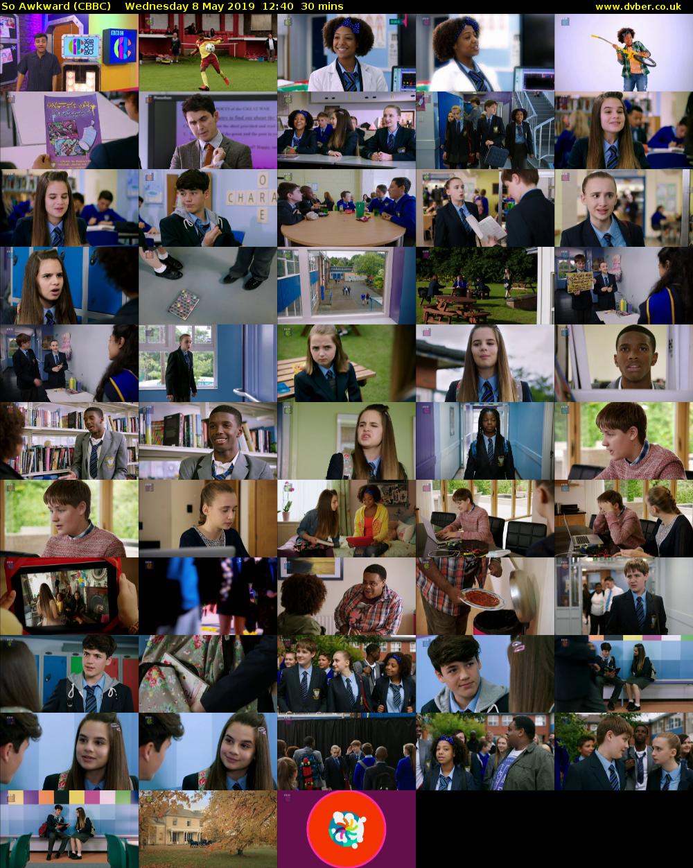 So Awkward (CBBC) Wednesday 8 May 2019 12:40 - 13:10