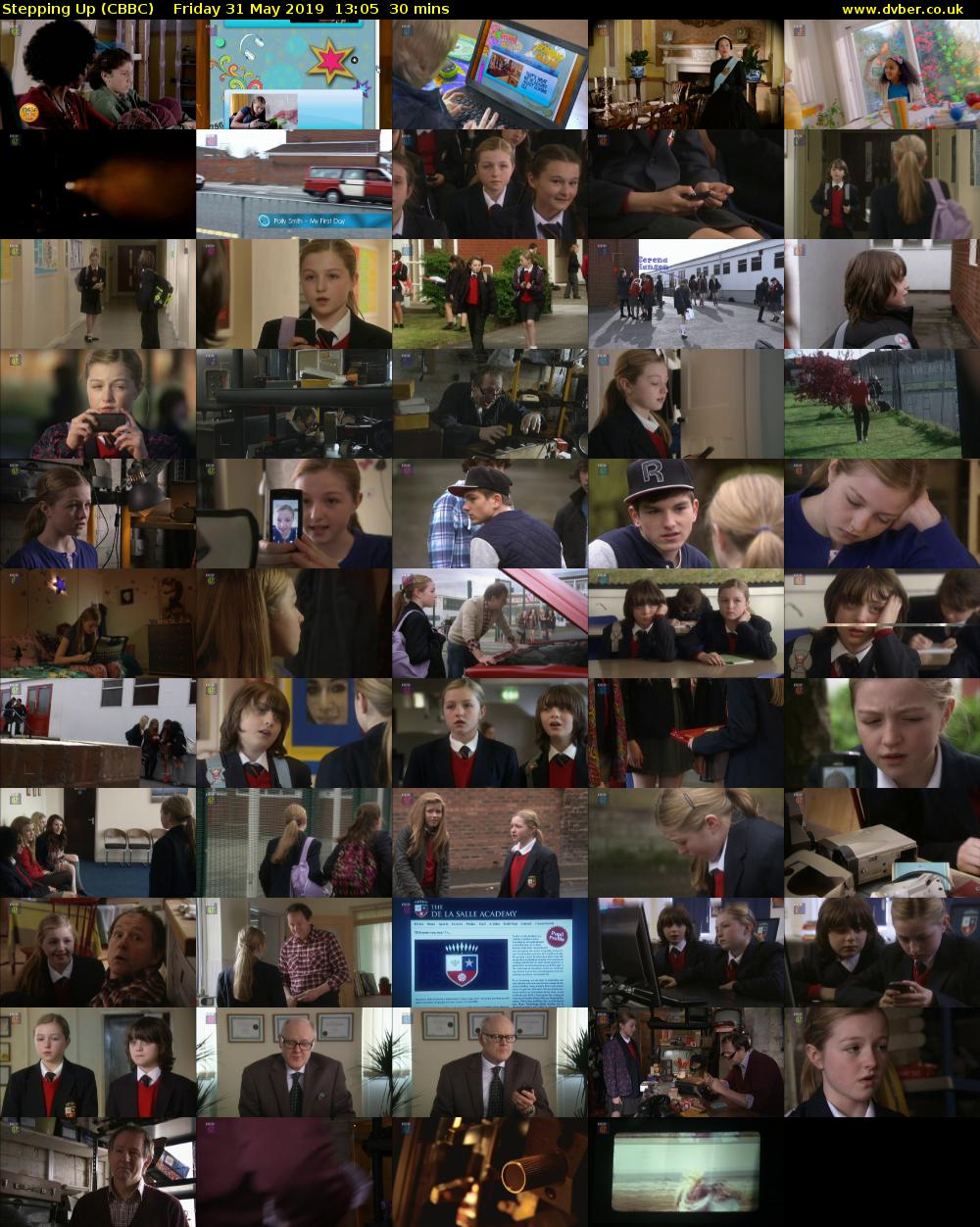 Stepping Up (CBBC) Friday 31 May 2019 13:05 - 13:35