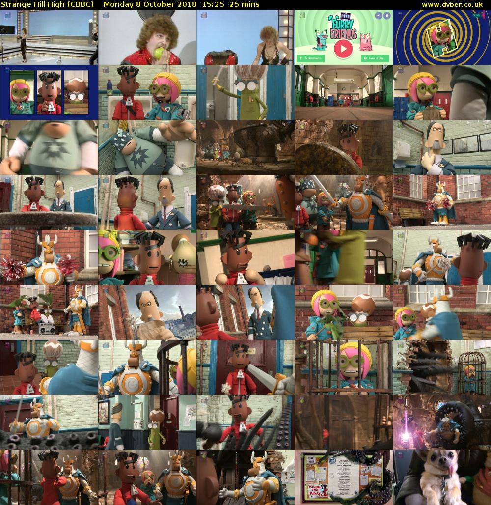 Strange Hill High (CBBC) Monday 8 October 2018 15:25 - 15:50