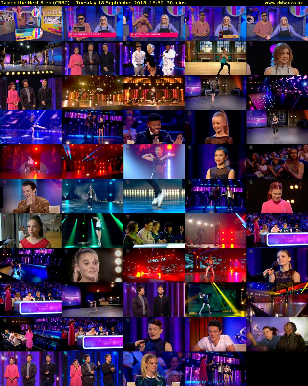 Taking the Next Step (CBBC) Tuesday 18 September 2018 16:30 - 17:00