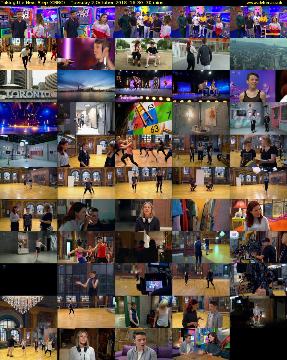 Taking the Next Step (CBBC) Tuesday 2 October 2018 16:30 - 17:00