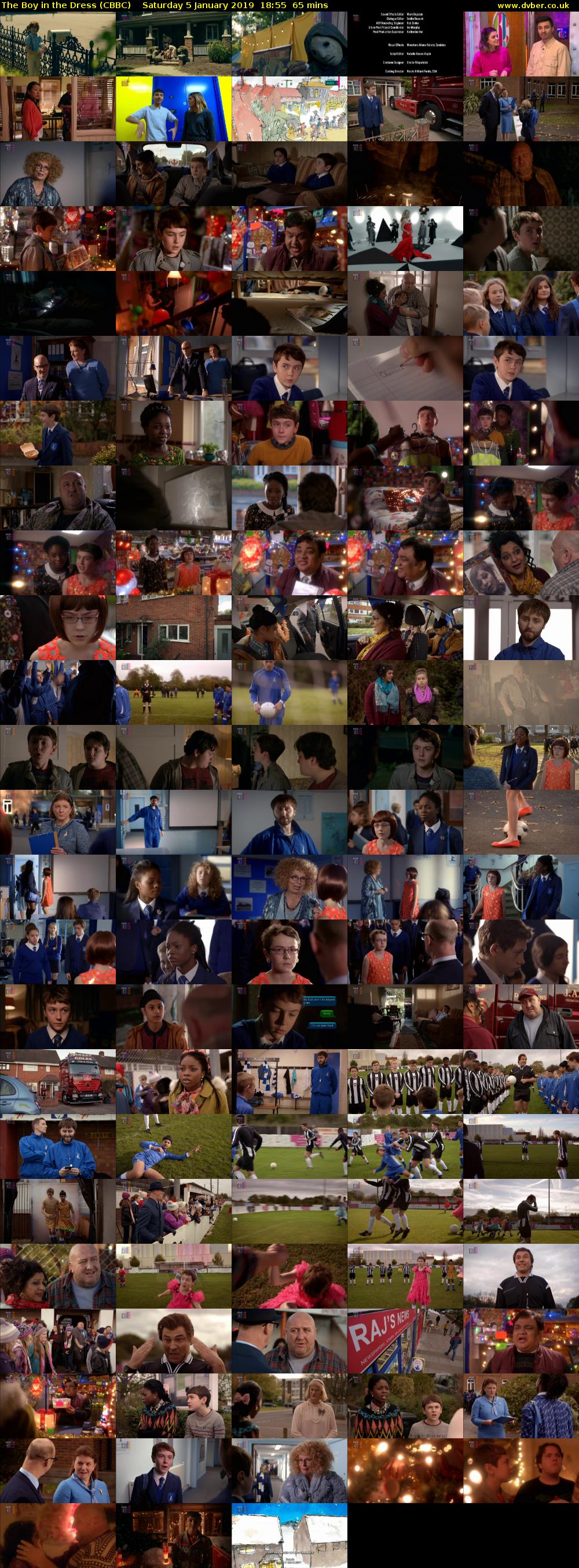 The Boy in the Dress (CBBC) Saturday 5 January 2019 18:55 - 20:00
