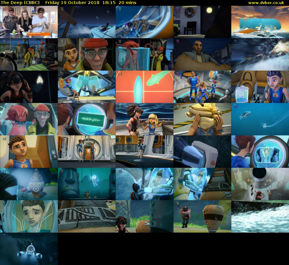 The Deep (CBBC) Friday 19 October 2018 18:15 - 18:35