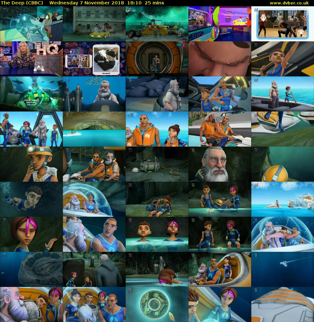 The Deep (CBBC) Wednesday 7 November 2018 18:10 - 18:35