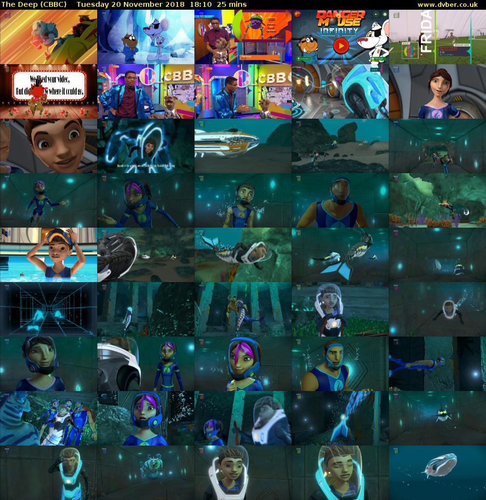 The Deep (CBBC) Tuesday 20 November 2018 18:10 - 18:35