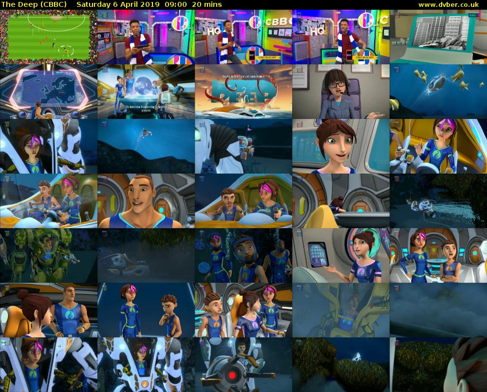 The Deep (CBBC) Saturday 6 April 2019 09:00 - 09:20