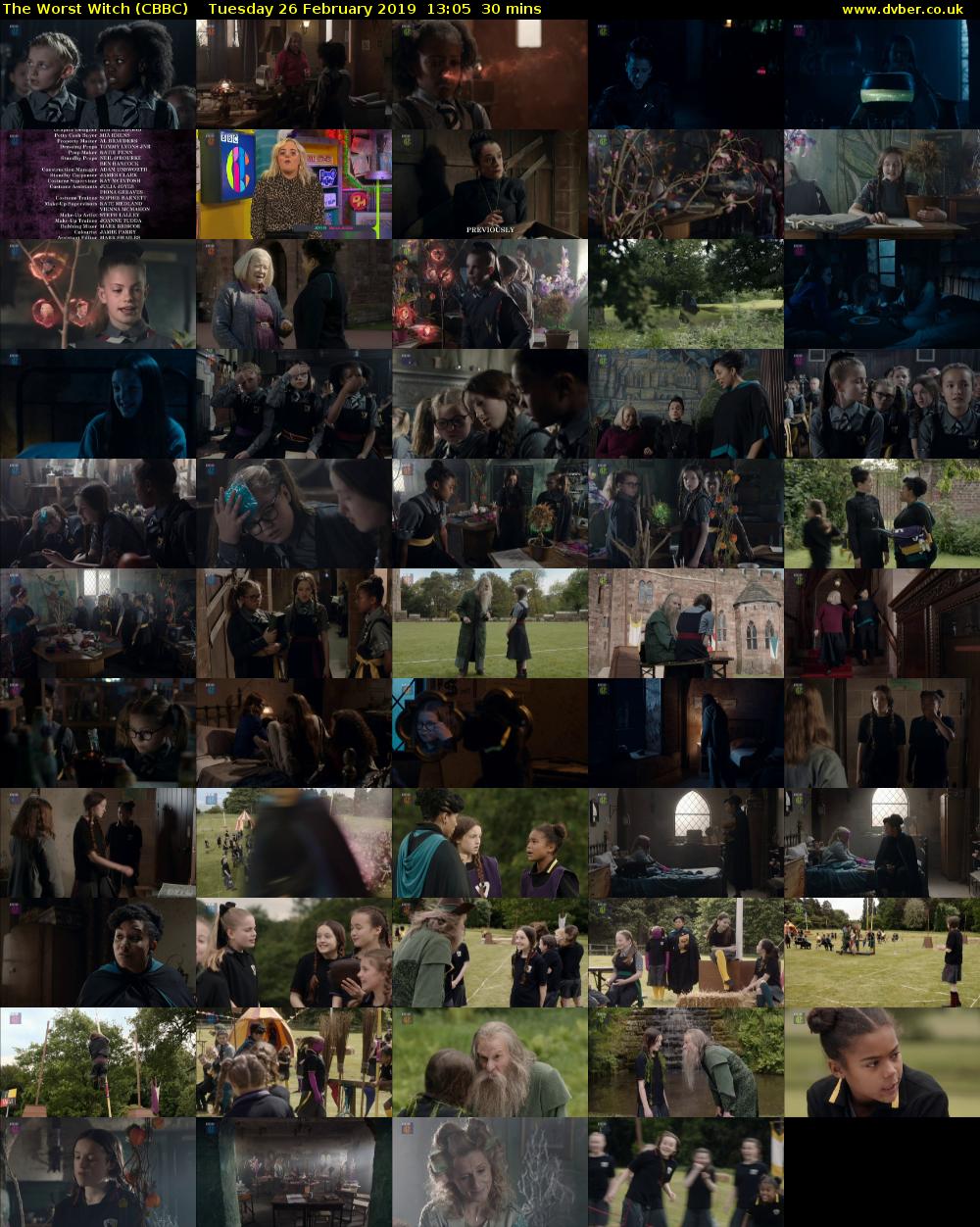The Worst Witch (CBBC) Tuesday 26 February 2019 13:05 - 13:35