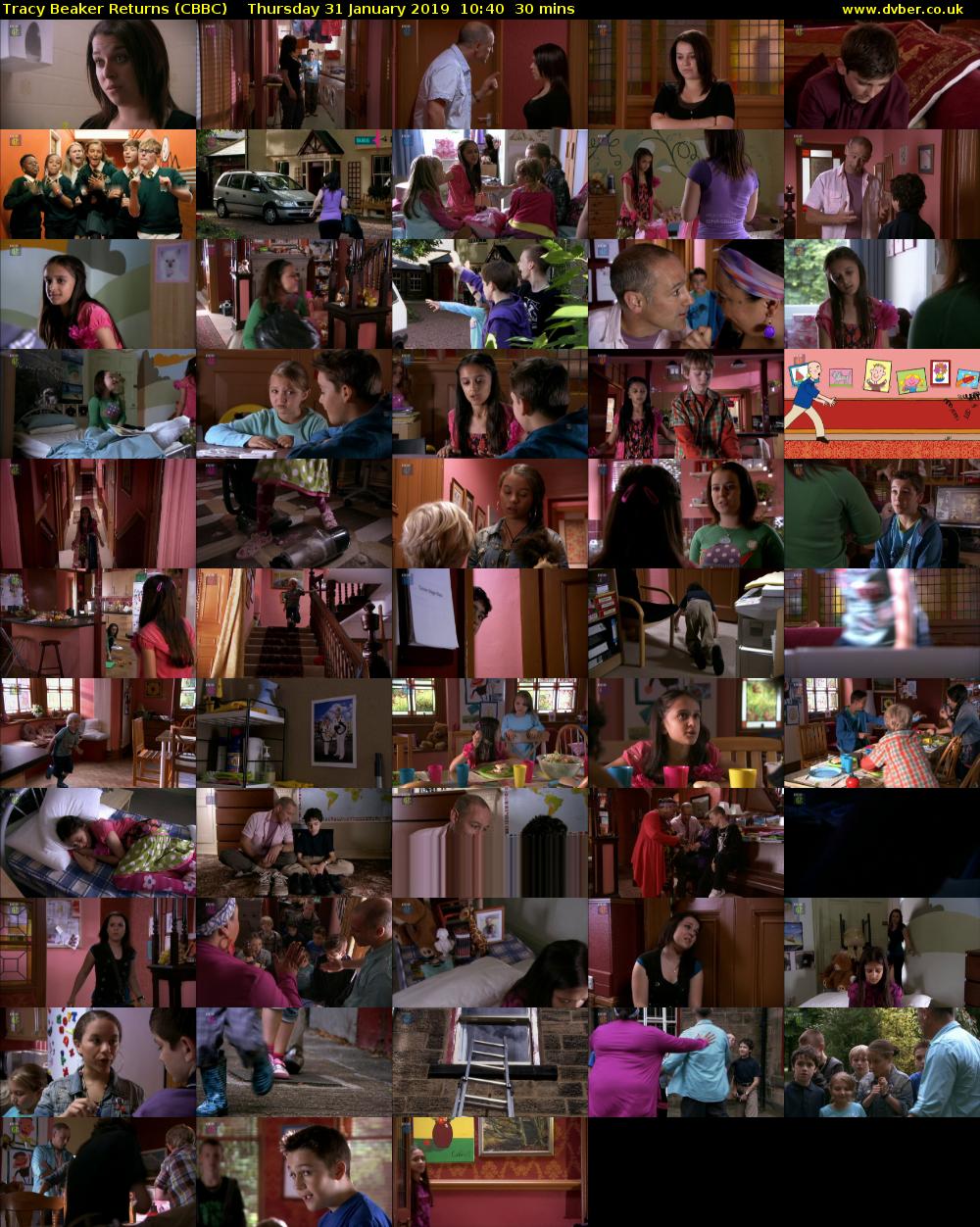 Tracy Beaker Returns (CBBC) Thursday 31 January 2019 10:40 - 11:10