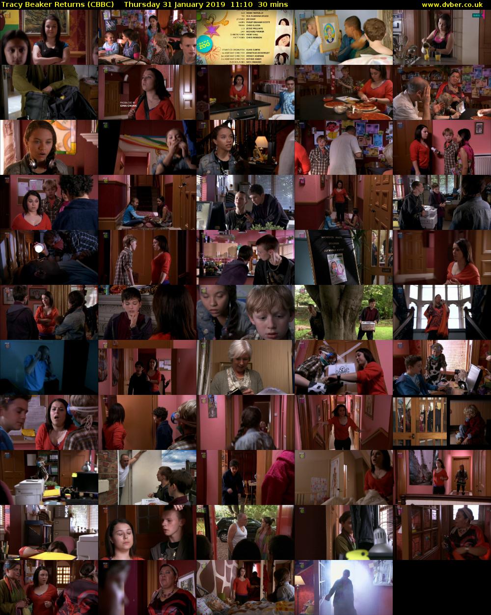 Tracy Beaker Returns (CBBC) Thursday 31 January 2019 11:10 - 11:40