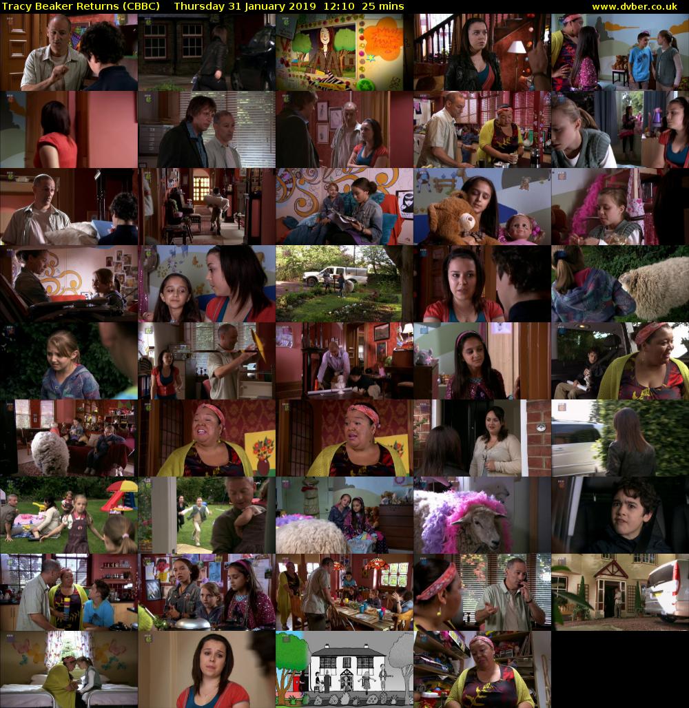 Tracy Beaker Returns (CBBC) Thursday 31 January 2019 12:10 - 12:35