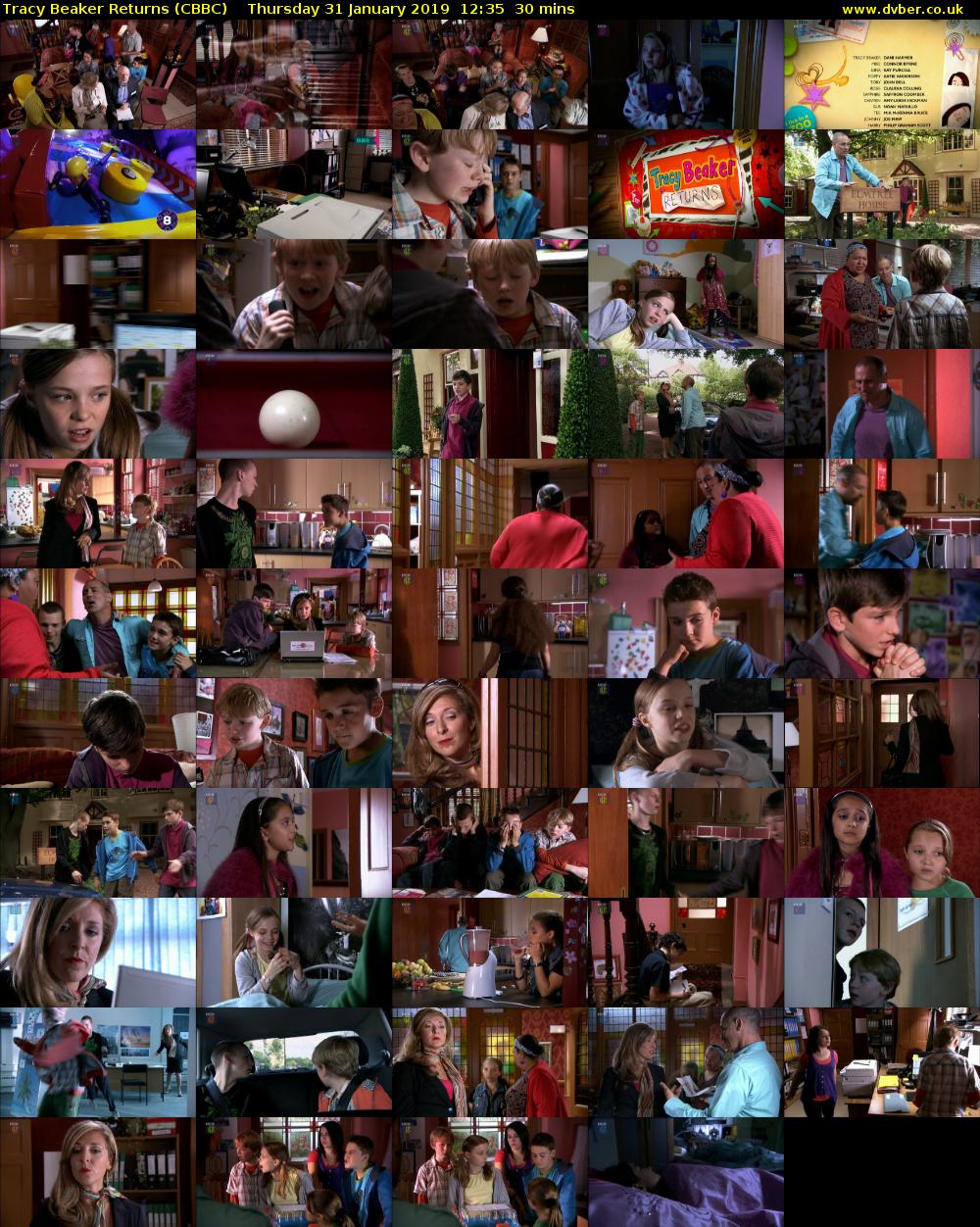 Tracy Beaker Returns (CBBC) Thursday 31 January 2019 12:35 - 13:05