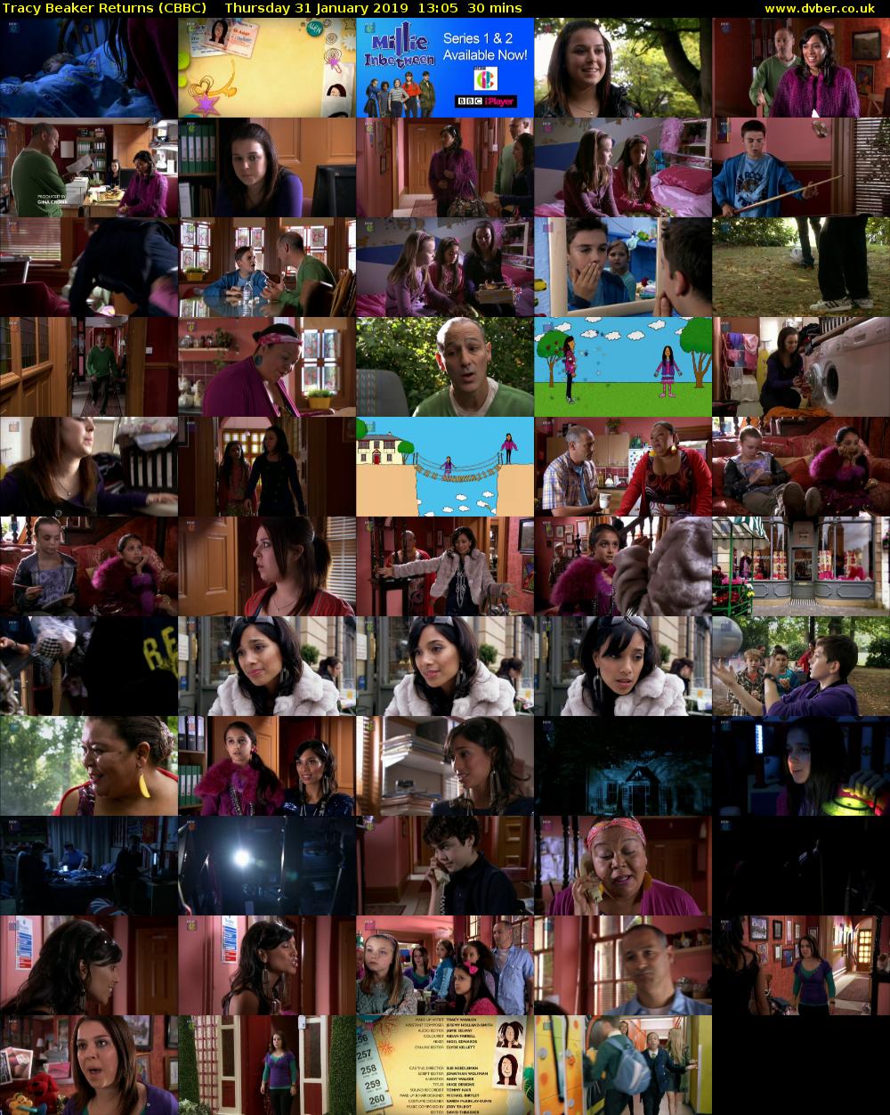 Tracy Beaker Returns (CBBC) Thursday 31 January 2019 13:05 - 13:35