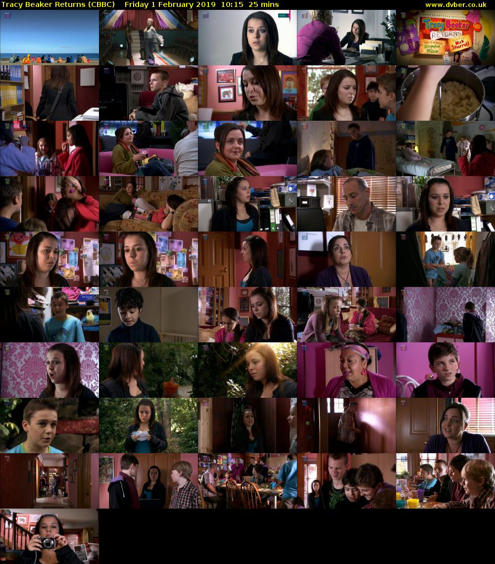 Tracy Beaker Returns (CBBC) Friday 1 February 2019 10:15 - 10:40