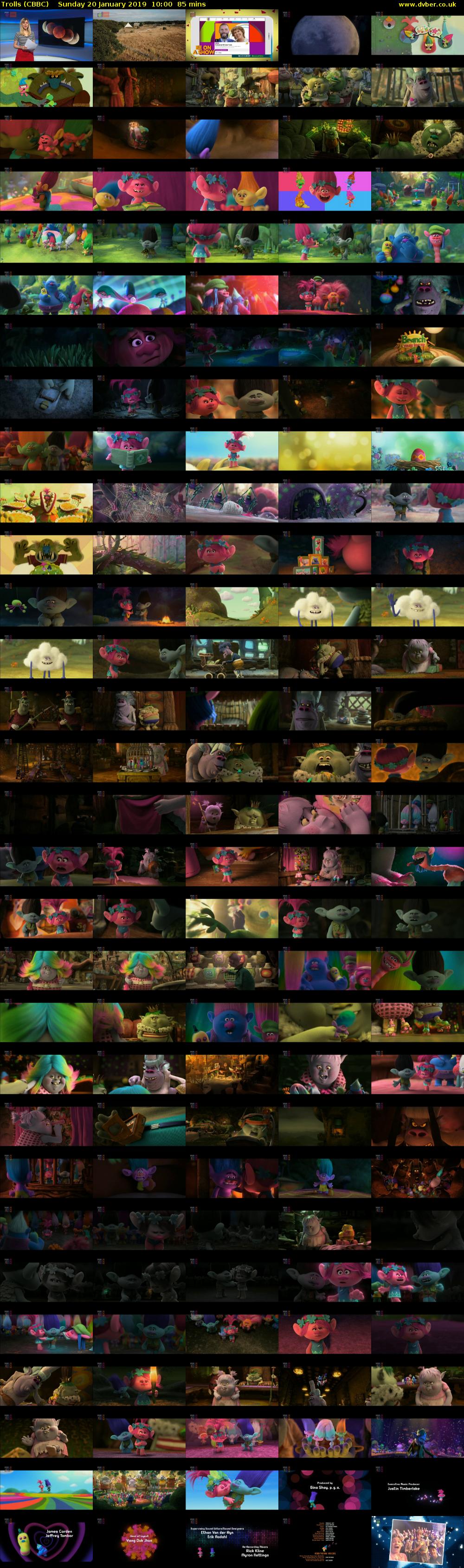 Trolls (CBBC) Sunday 20 January 2019 10:00 - 11:25