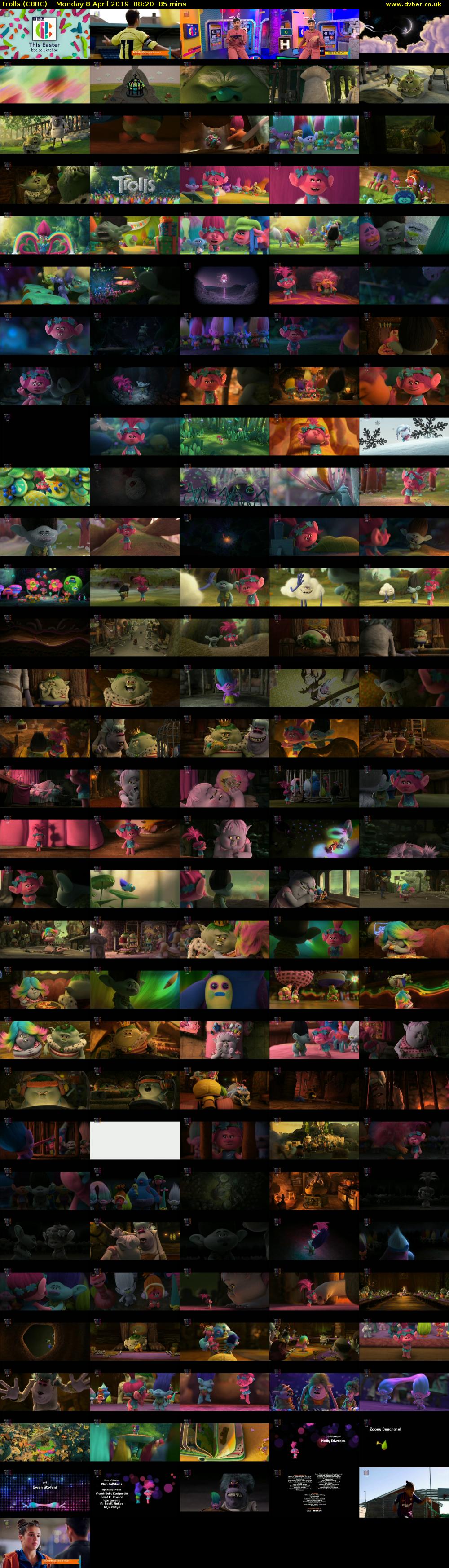 Trolls (CBBC) Monday 8 April 2019 08:20 - 09:45