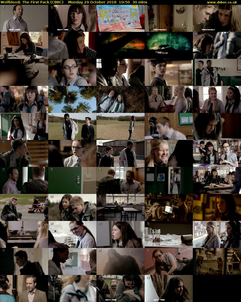 Wolfblood: The First Pack (CBBC) Monday 29 October 2018 10:50 - 11:20