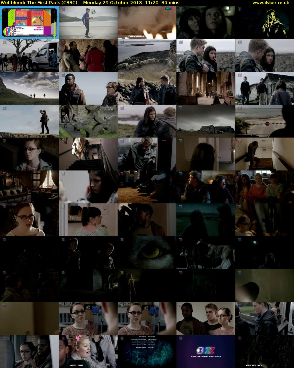 Wolfblood: The First Pack (CBBC) Monday 29 October 2018 11:20 - 11:50