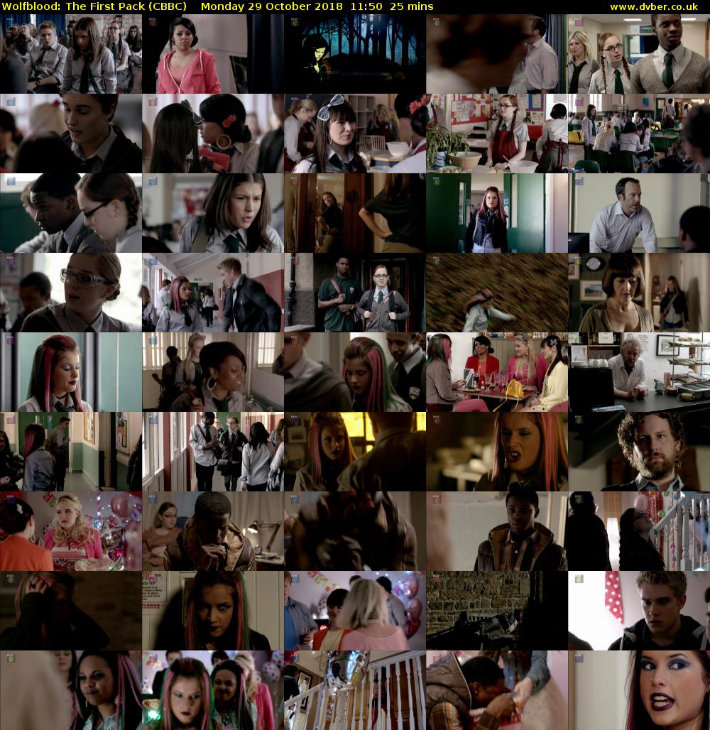 Wolfblood: The First Pack (CBBC) Monday 29 October 2018 11:50 - 12:15
