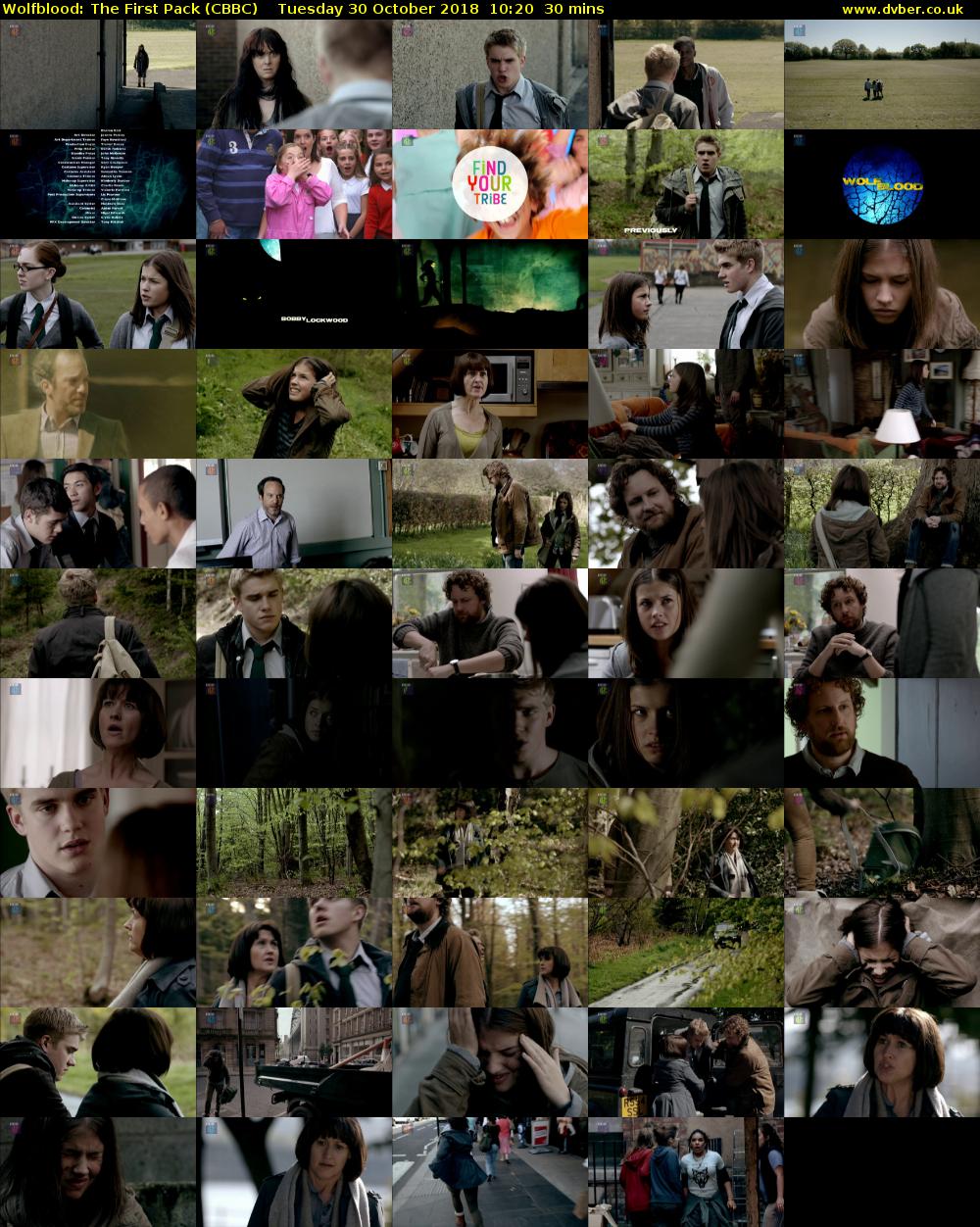 Wolfblood: The First Pack (CBBC) Tuesday 30 October 2018 10:20 - 10:50