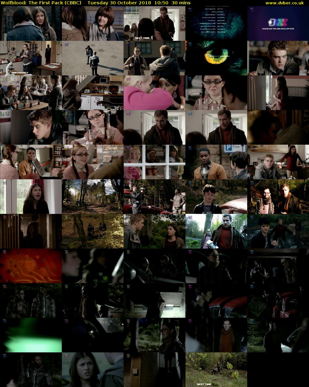 Wolfblood: The First Pack (CBBC) Tuesday 30 October 2018 10:50 - 11:20