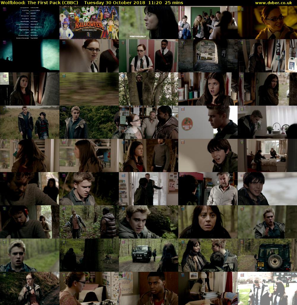 Wolfblood: The First Pack (CBBC) Tuesday 30 October 2018 11:20 - 11:45