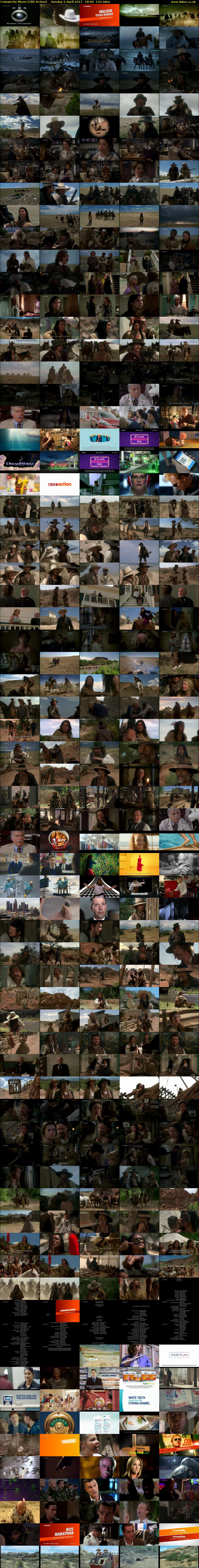 Comanche Moon (CBS Action) Sunday 9 April 2017 18:00 - 20:00