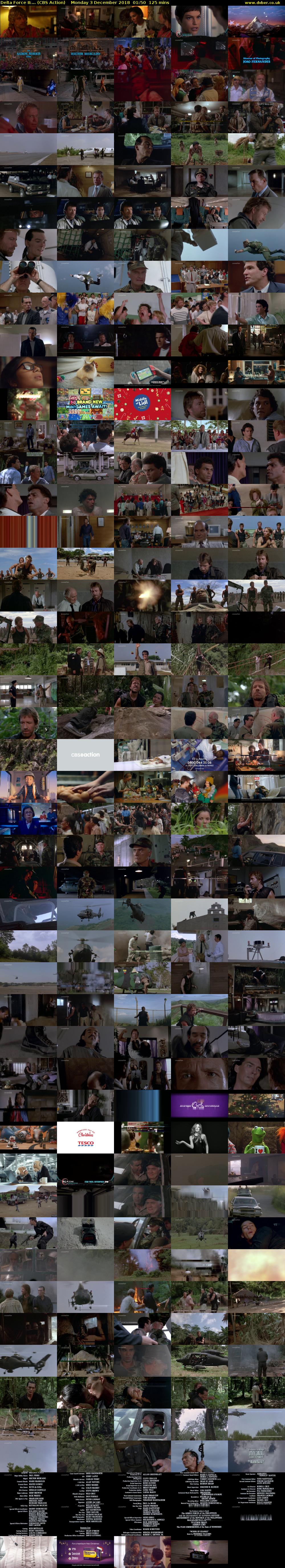 Delta Force II:... (CBS Action) Monday 3 December 2018 01:50 - 03:55