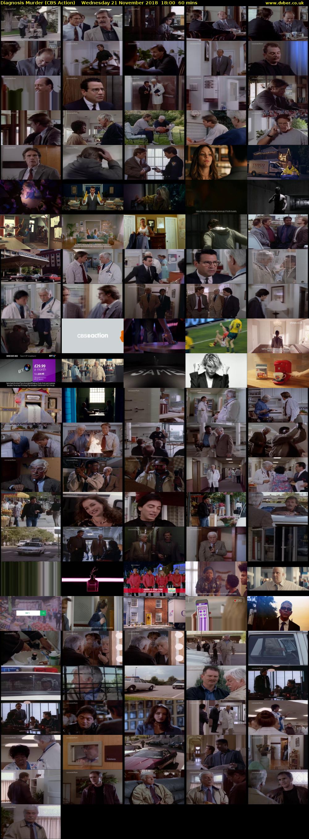 Diagnosis Murder (CBS Action) Wednesday 21 November 2018 18:00 - 19:00