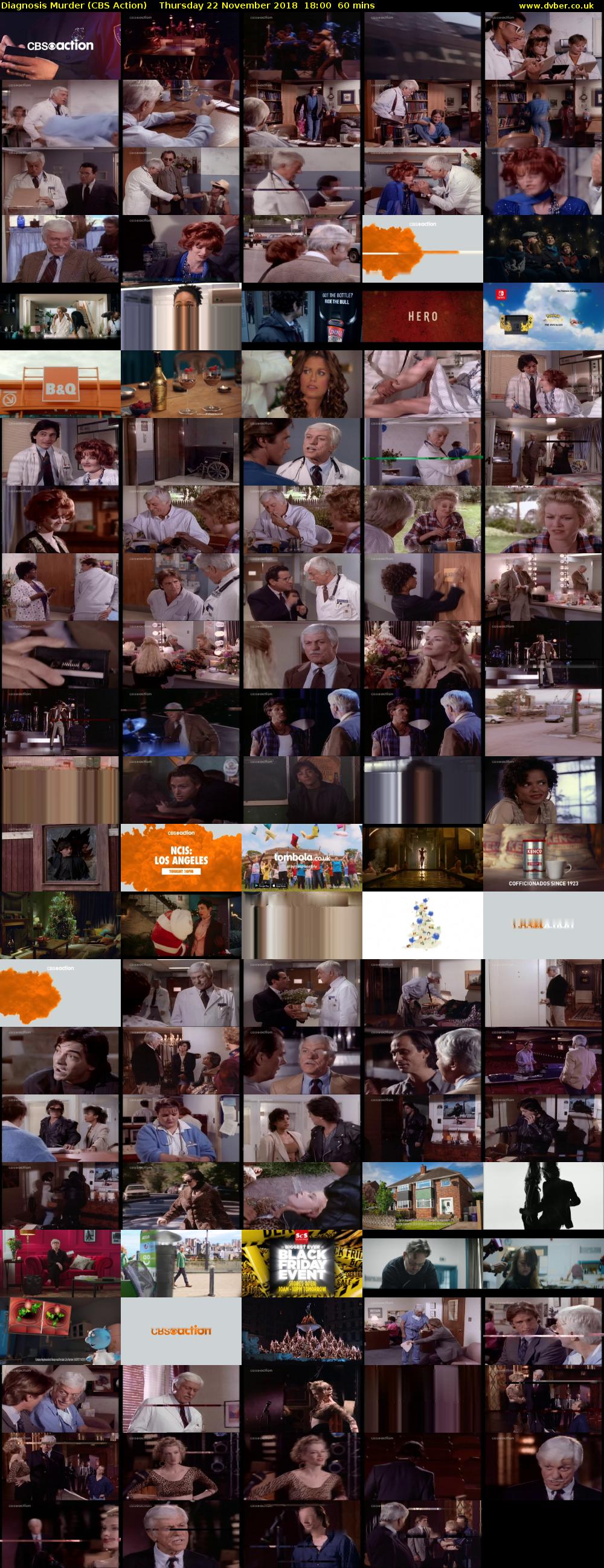 Diagnosis Murder (CBS Action) Thursday 22 November 2018 18:00 - 19:00