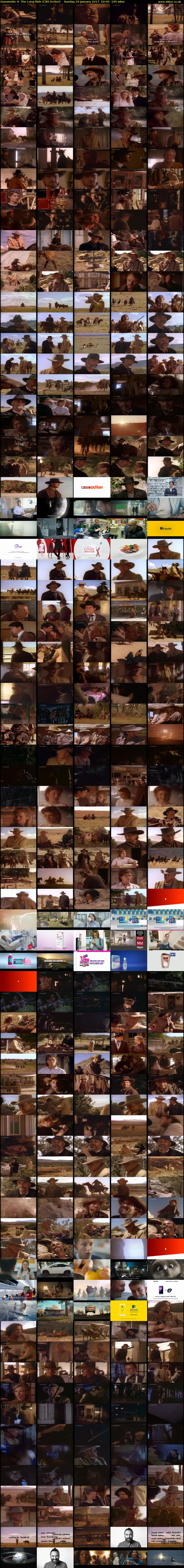 Gunsmoke 4: The Long Ride (CBS Action) Sunday 29 January 2017 02:00 - 03:45
