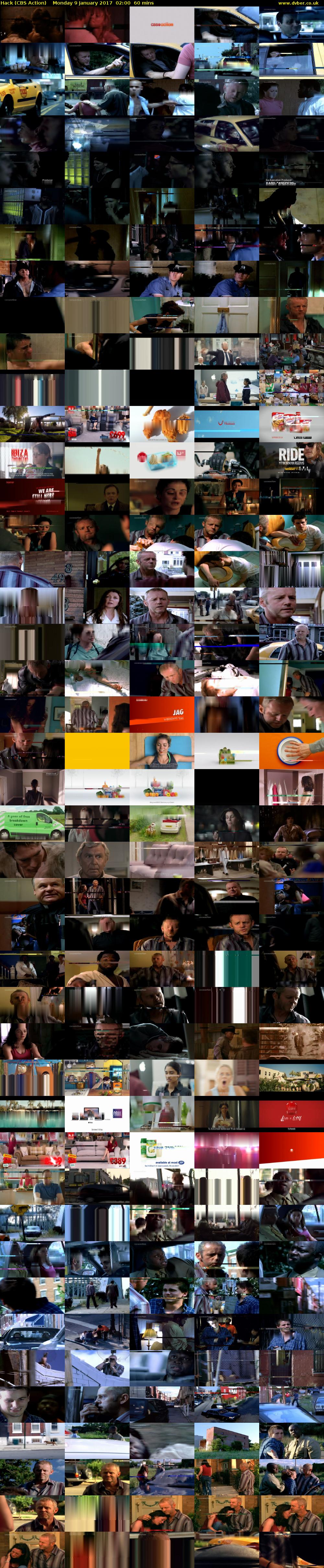 Hack (CBS Action) Monday 9 January 2017 02:00 - 03:00
