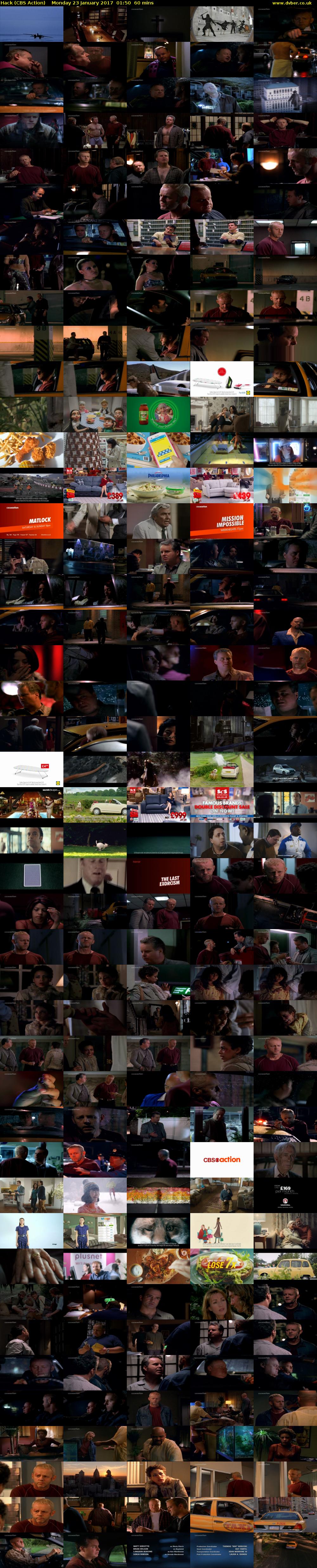 Hack (CBS Action) Monday 23 January 2017 01:50 - 02:50