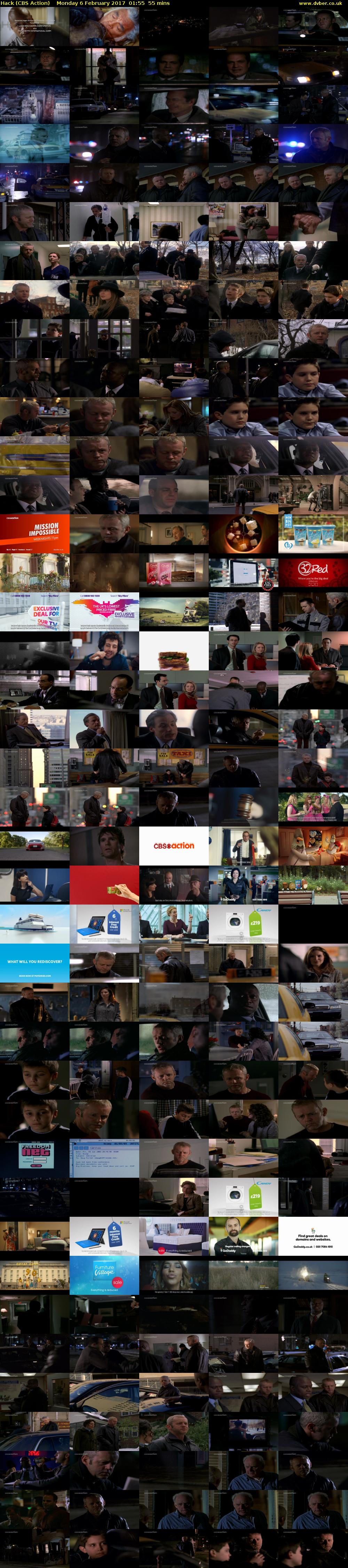 Hack (CBS Action) Monday 6 February 2017 01:55 - 02:50