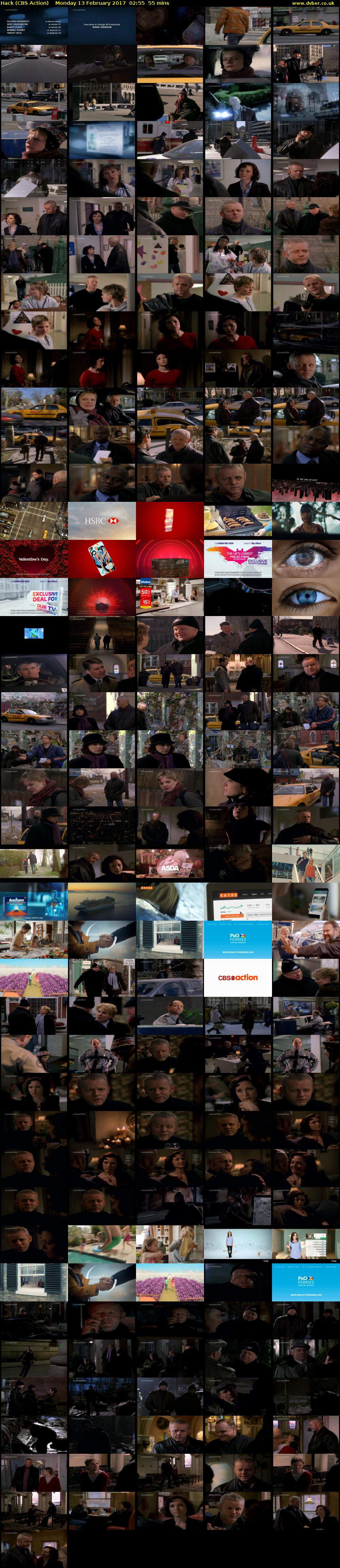 Hack (CBS Action) Monday 13 February 2017 02:55 - 03:50
