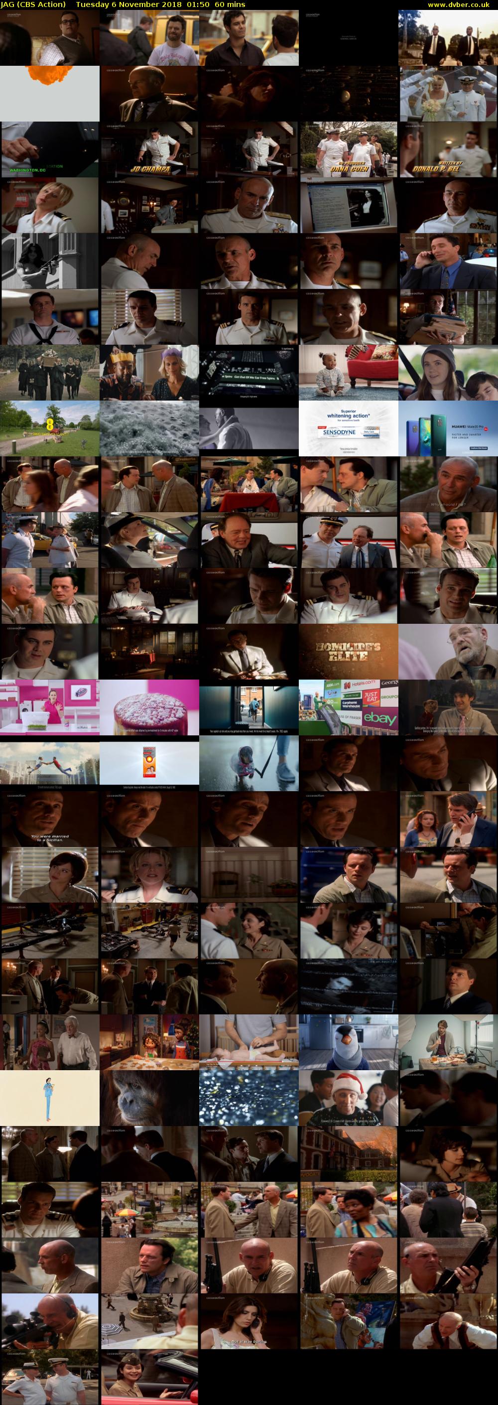 JAG (CBS Action) Tuesday 6 November 2018 01:50 - 02:50